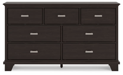 Covetown - Dark Brown - Dresser