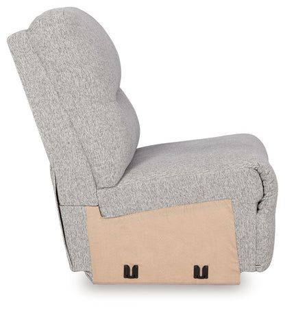 Acklen Place - Pewter - Armless Chair