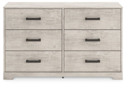Shawburn - Gray - Six Drawer Dresser