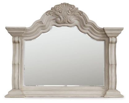 Bruchandi - Bedroom Mirror - Antique White