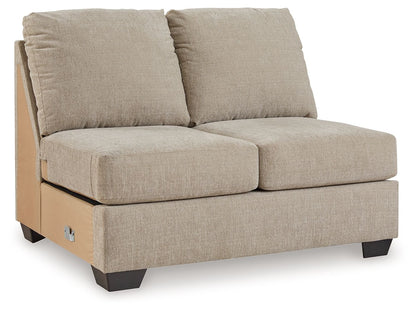 Brogan Bay - Armless Loveseat - Cork