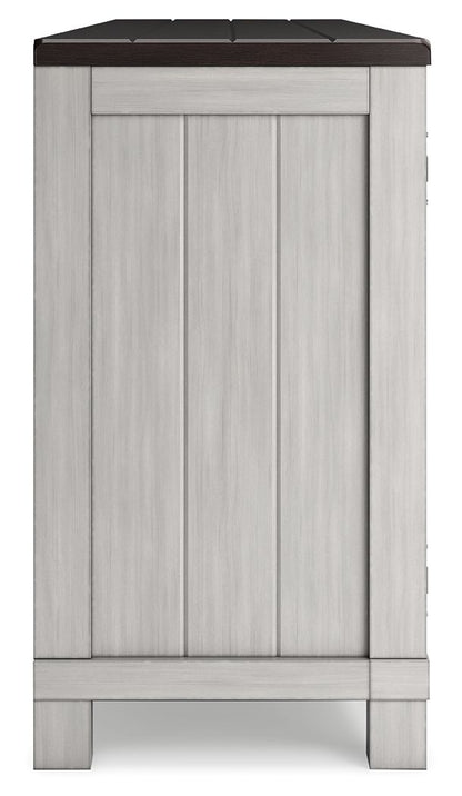 Darborn - 88" TV Stand With Electric Infrared Fireplace Insert - Gray / Brown