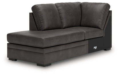 Lofton-Pike - LAF Corner Chaise - Shadow