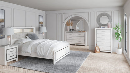 Altyra - White - Queen Panel Rails