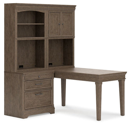 Janismore - Door Hutch - Weathered Gray