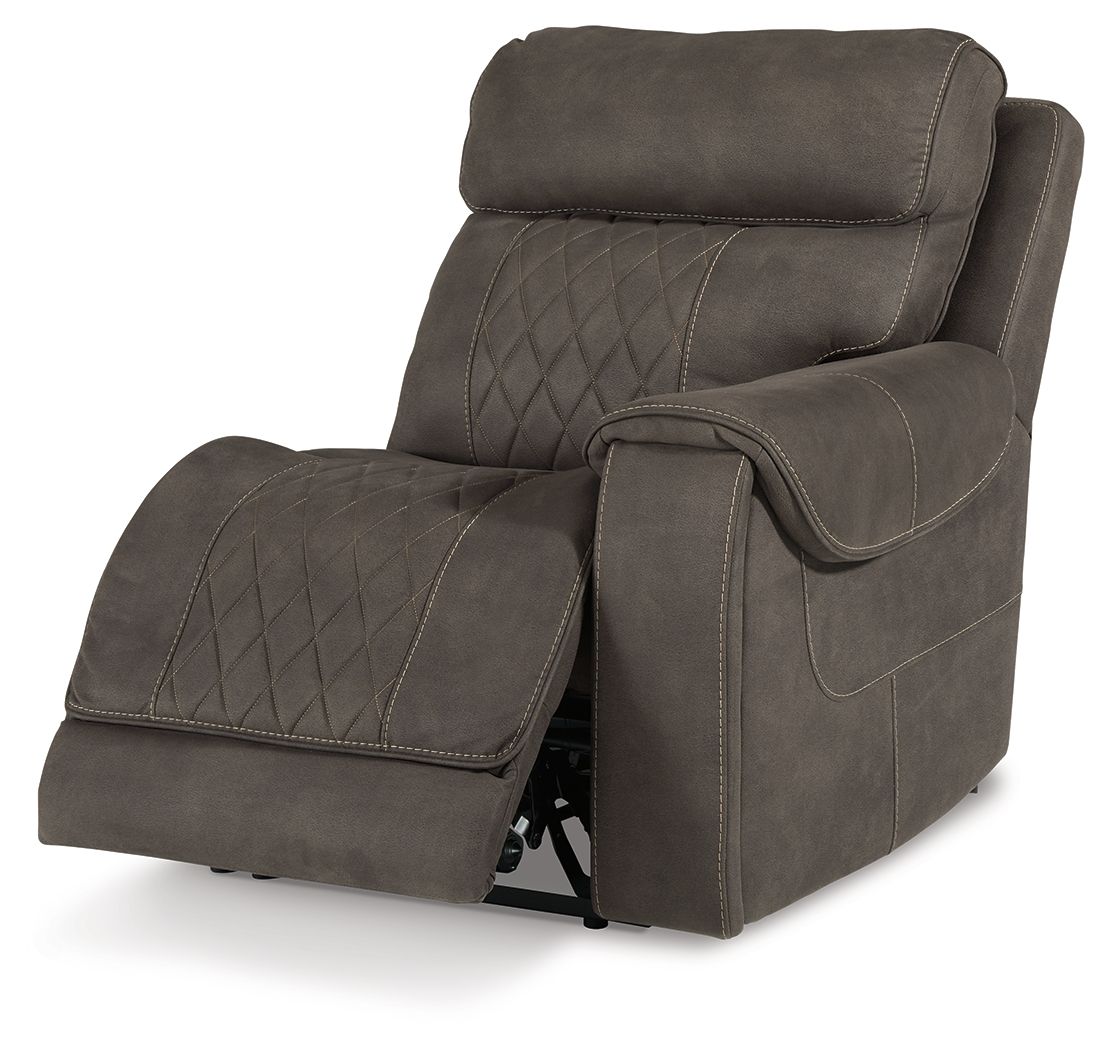 Hoopster - Raf Zero Wall Power Recliner - Gunmetal
