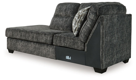 Lonoke - Laf Corner Chaise - Gunmetal