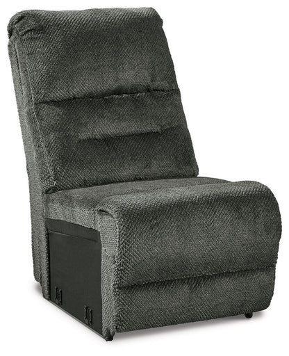Nettington - Armless Chair - Smoke