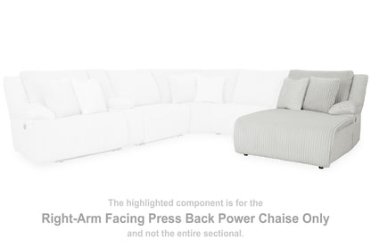 Top Tier - Alloy - Raf Press Back Power Chaise