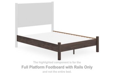 Pamytta - Full Platform Footboard/Rails - Brown
