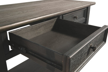 Tyler Creek - Grayish Brown / Black - Sofa Table