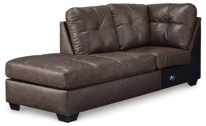 Barlin Mills - Laf Corner Chaise - Umber