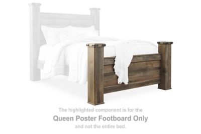 Trinell - Brown - Queen Poster Footboard
