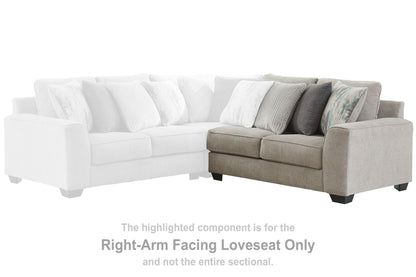 Ardsley - Pewter - RAF Loveseat
