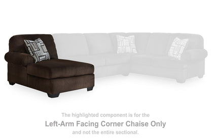 Kimlee - LAF Corner Chaise - Chocolate