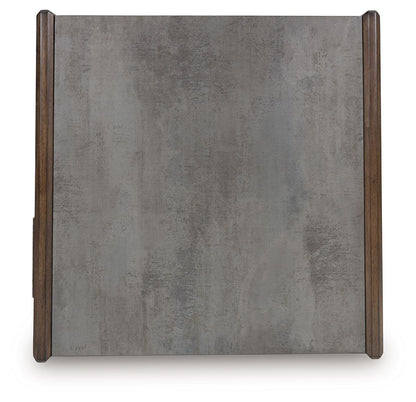 Kallenny - Brown / Gray - Square Cocktail Table