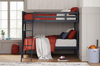 Nextonfort - Twin/Twin Bunk Bed Roll Slat - Blue