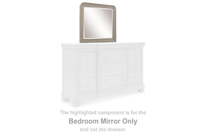 Lexorne - Bedroom Mirror - Gray