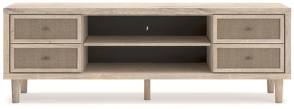Cielden - Extra Large TV Stand - Two-tone