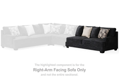 Lavernett - RAF Sofa - Charcoal