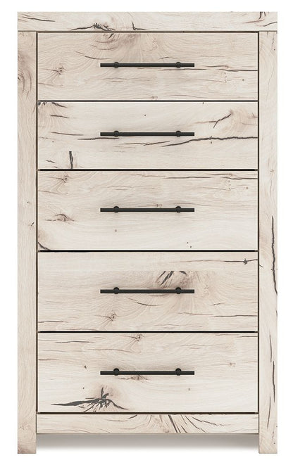 Lawroy - Light Natural - Five Drawer Chest