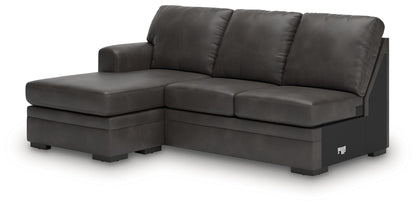 Lofton-Pike - LAF Sofa Chaise - Shadow