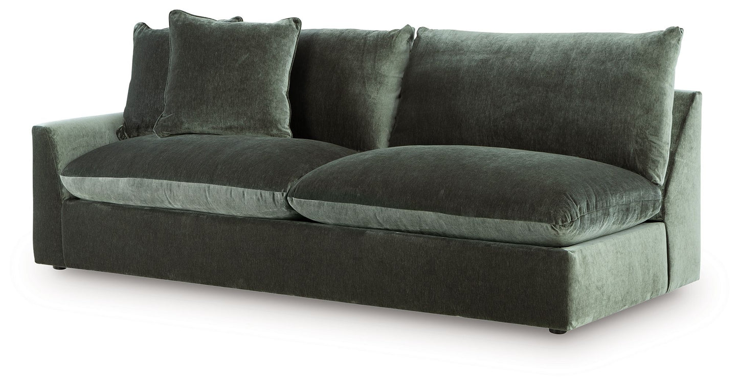 Carriage View - LAF Sofa - Jade
