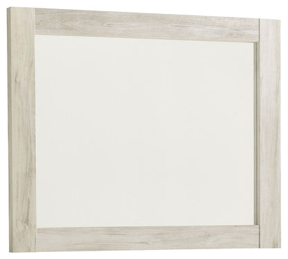 Bellaby - Bedroom Mirror - Wooden Frame - Whitewash