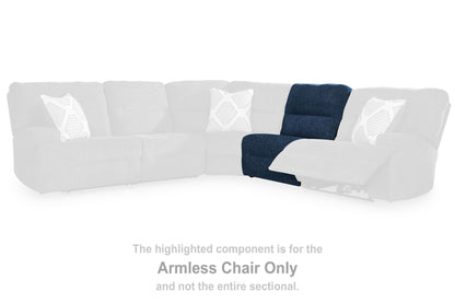 Acklen Place - Navy - Armless Chair