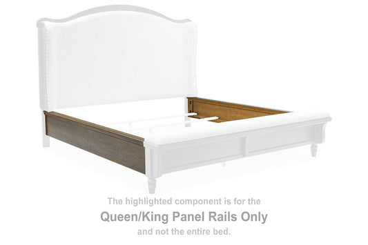 Sturlayne - Queen/King Panel Rails - Brown