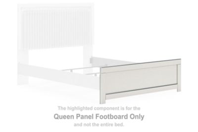 Zuraleus - White - Queen Panel Footboard