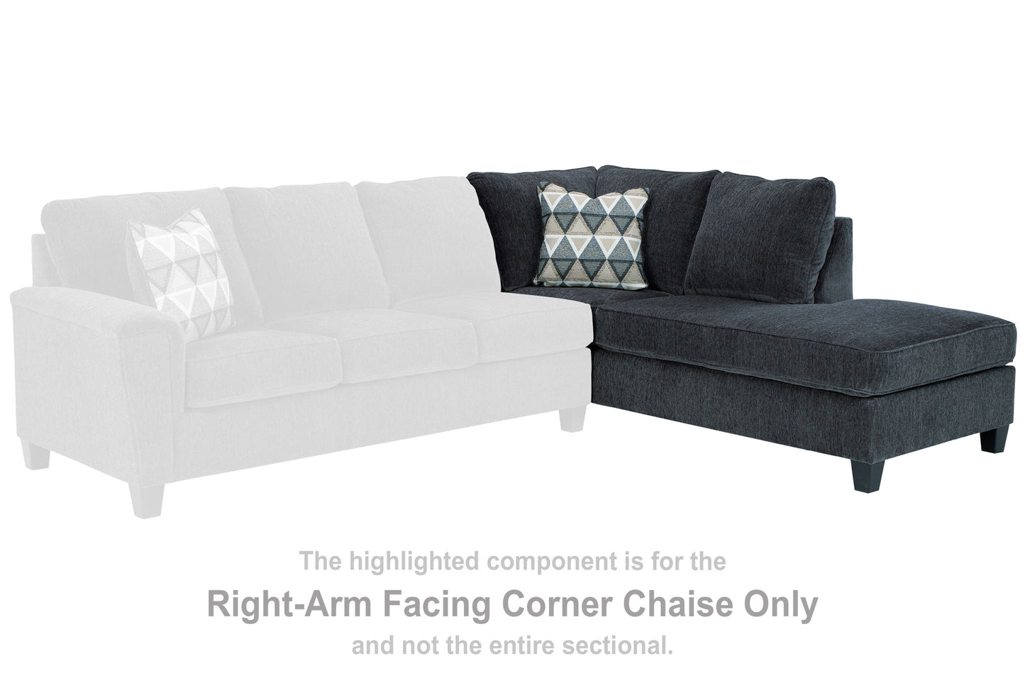 Abinger - Smoke - RAF Corner Chaise