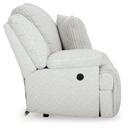 Top Tier - Alloy - Laf Zero Wall Power Recliner