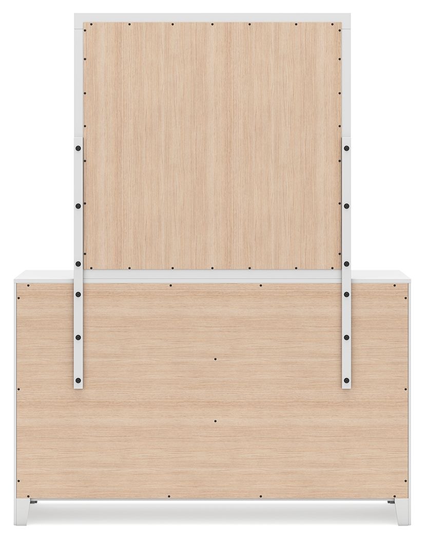 Binterglen - White - Dresser And Mirror