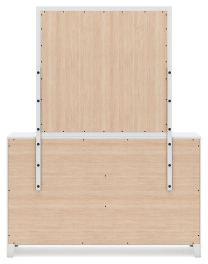 Binterglen - White - Dresser And Mirror