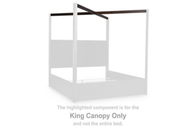 Dilenno - King Canopy - Dark Brown