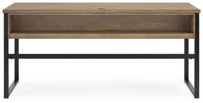 Montia - Home Office Desk, Desk Chair, Bookcase - Light Brown