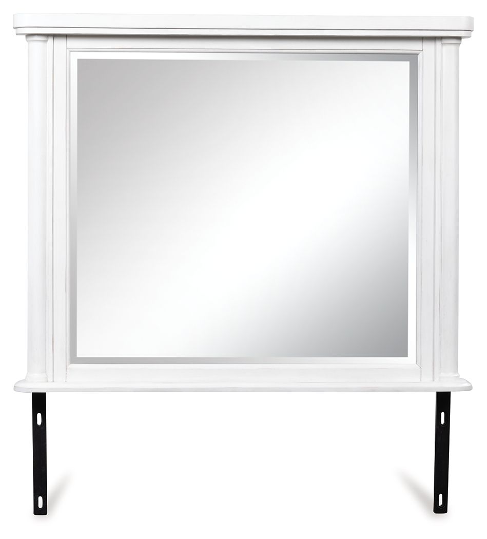 Rowlenstown - Bedroom Mirror - Antique White