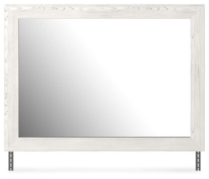 Gerridan - Bedroom Mirror - White / Gray