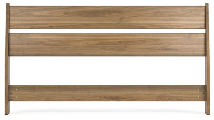 Deanlow - Queen Panel Headboard - Honey