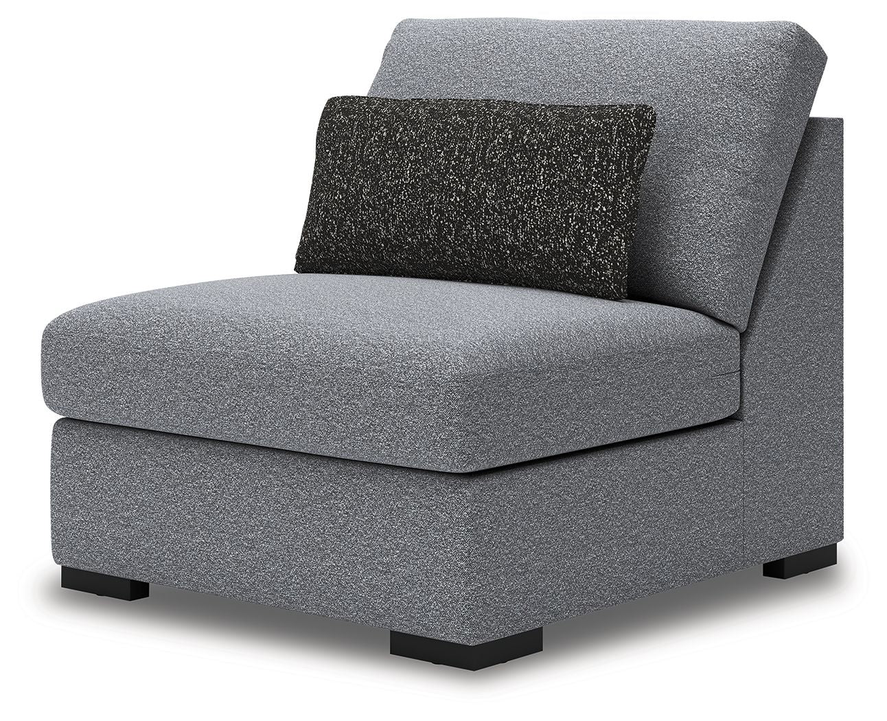 Bealton - Armless Chair - Salt And Pepper