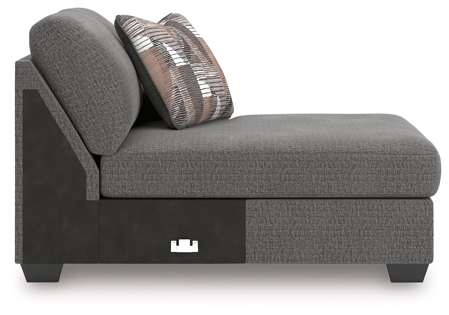 Clarington - RAF Corner Chaise - Greystone