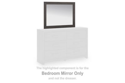 Prendonea - Bedroom Mirror - Charcoal