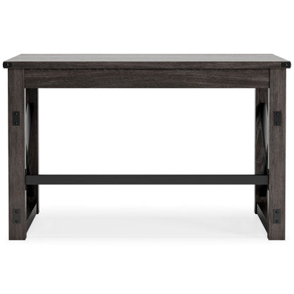 Freedan - Home Office Desk - Grayish Brown