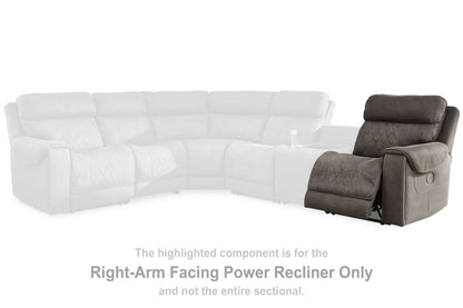 Hoopster - Raf Zero Wall Power Recliner - Gunmetal