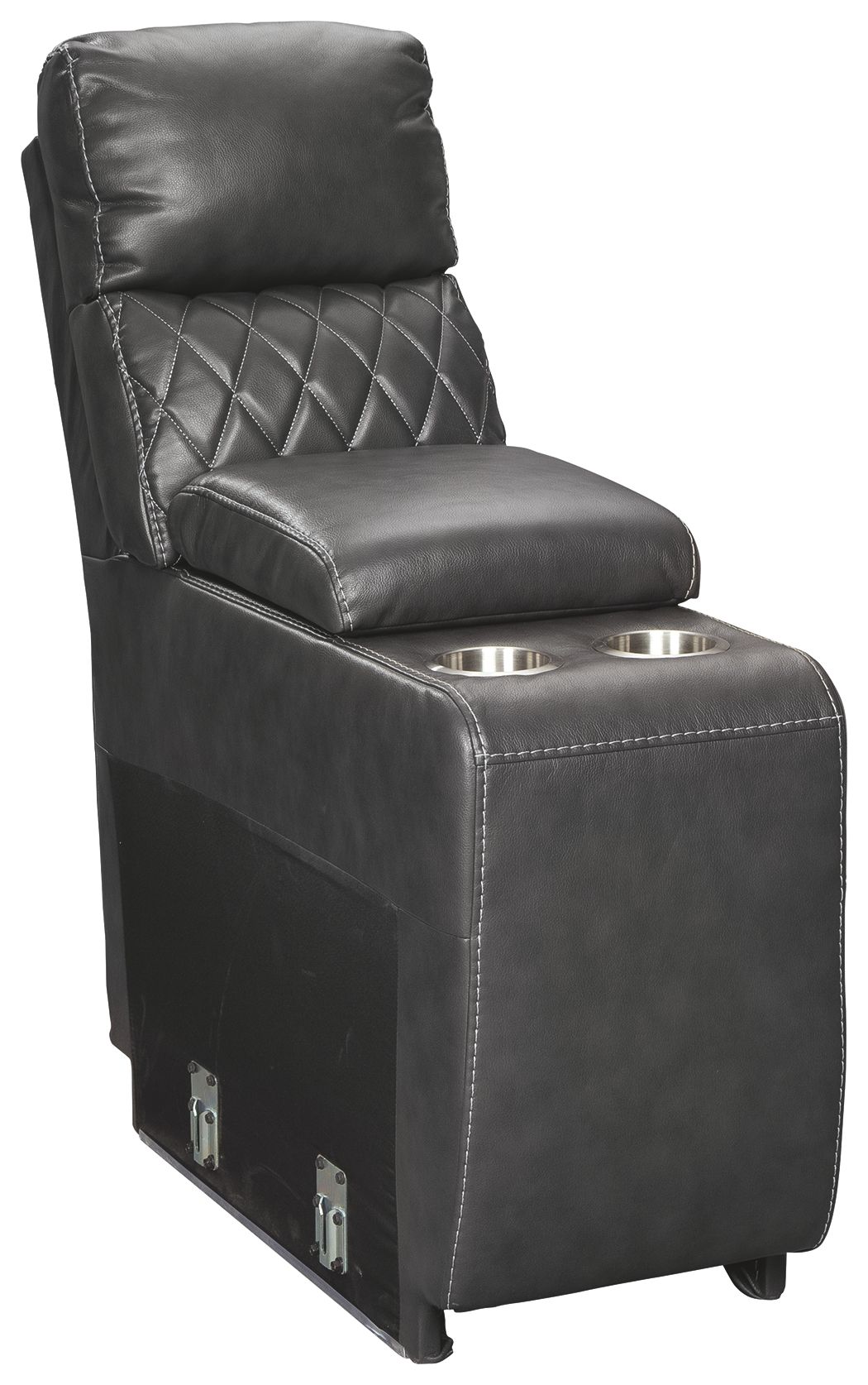 Samperstone - Console with Storage - Gray