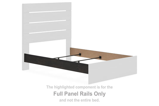 Hollivern - Full Panel Rails - Dark Gray
