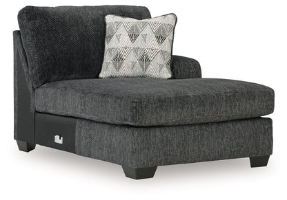 Hollyview - Raf Corner Chaise - Shadow