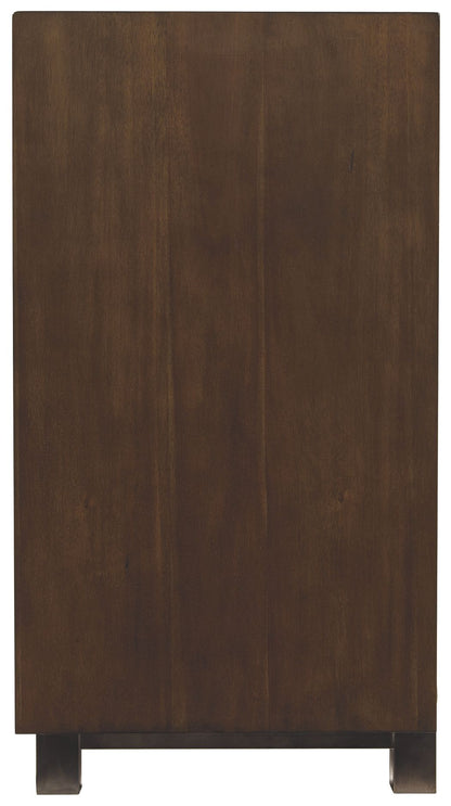 Starmore - XL TV Stand w/Fireplace Option - Brown