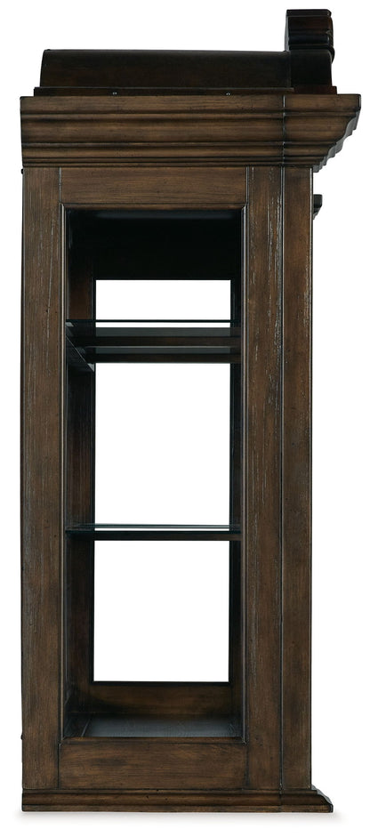 Maylee - Dining Room Hutch - Dark Brown